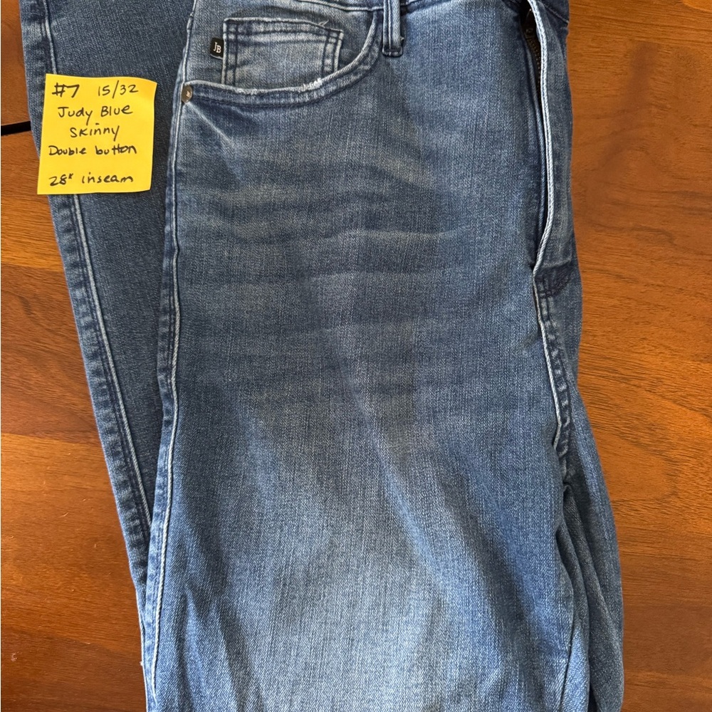 Judy Blue Double Button Jeans Size 15/32